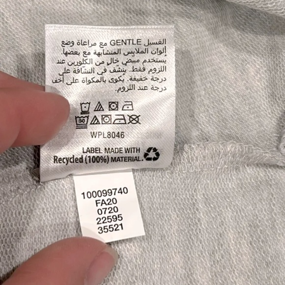 SALE CrewNeck 3/4 Long Sleeve Pullover Women’s Size 1X, 3X Top Soft Grey NWT - Picture 9 of 11